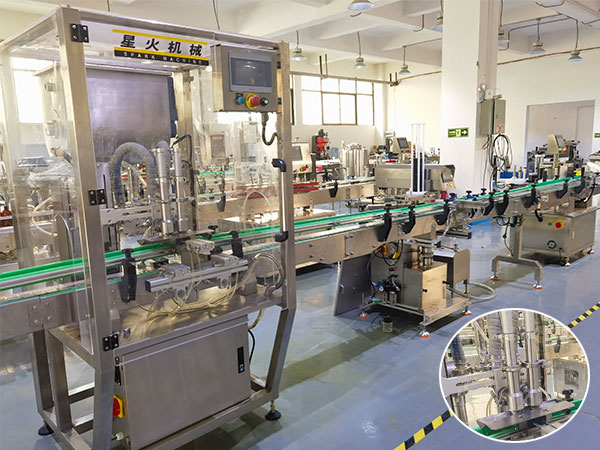 小型酱料灌装生产线