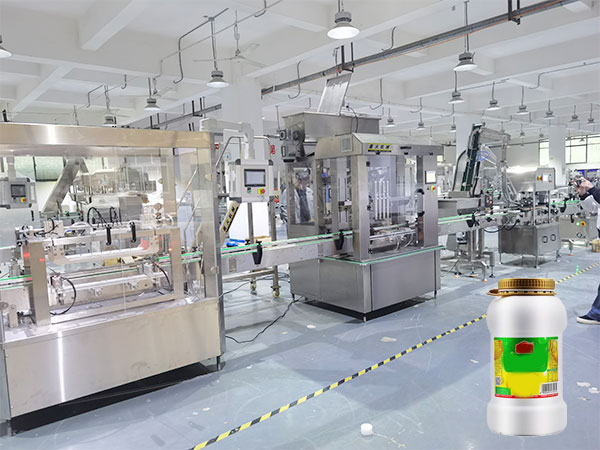 桶装酱料灌装生产线