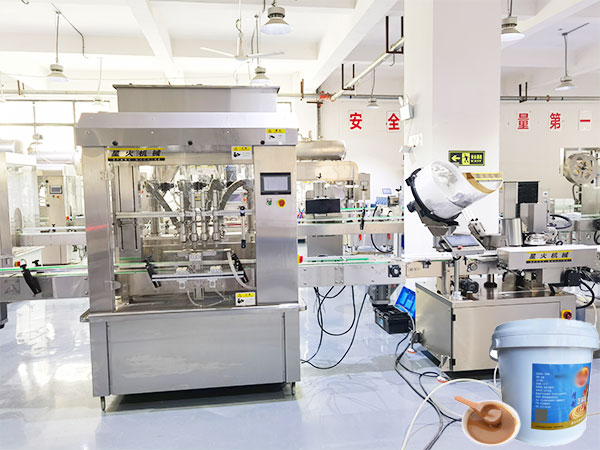 桶装酱料灌装生产线